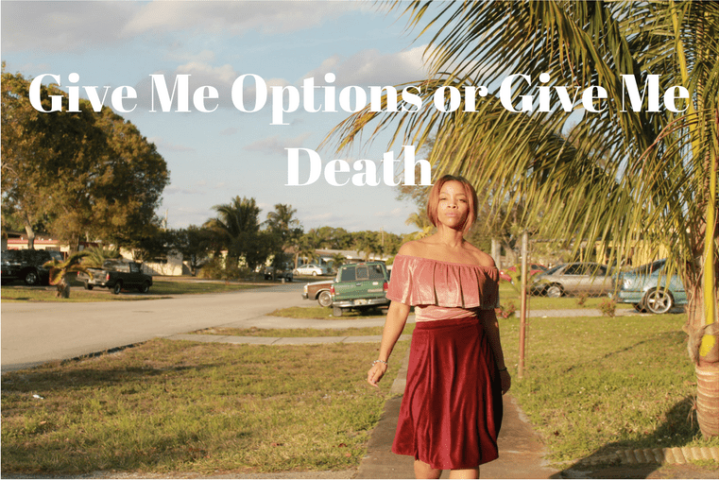 iwannabealady.com give me options or give me death suburban dystopia