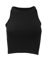 american apparel black crop top iwannabealady.com ootd fashion post